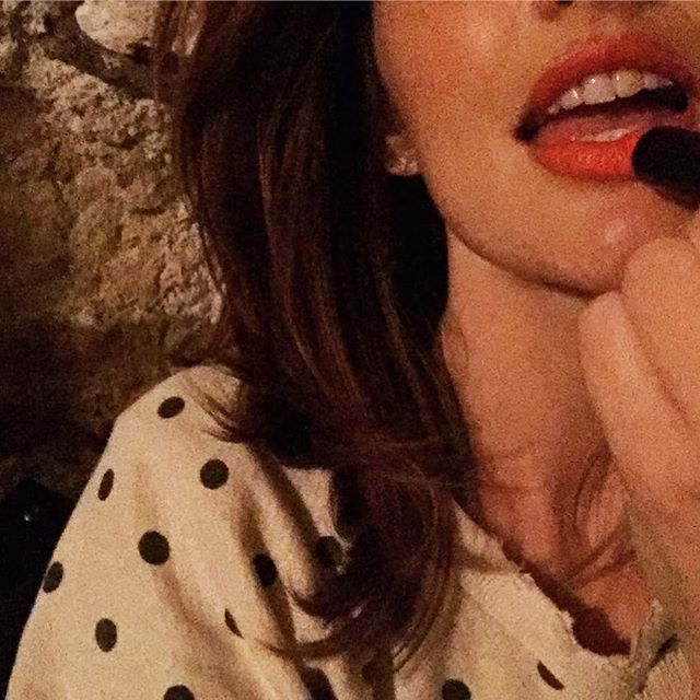 Minka Kelly, Instagram photo, When in Paris